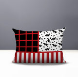 Froza Abstract Reversible Indoor/Outdoor Rectangle Pillow