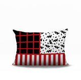 Froza Abstract Reversible Indoor/Outdoor Rectangle Pillow