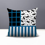 Froza Abstract Reversible Indoor/Outdoor Square Pillow