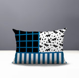 Froza Abstract Reversible Indoor/Outdoor Rectangle Pillow