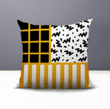 Froza Abstract Reversible Indoor/Outdoor Square Pillow
