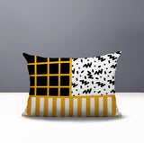 Froza Abstract Reversible Indoor/Outdoor Rectangle Pillow