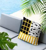 Froza Abstract Reversible Indoor/Outdoor Rectangle Pillow