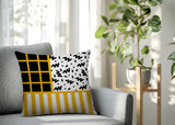 Froza Abstract Reversible Indoor/Outdoor Square Pillow