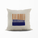 Fujo Abstract Reversible Indoor/Outdoor Square Pillow Cover