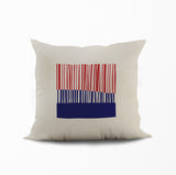Fujo Abstract Reversible Indoor/Outdoor Square Pillow Cover
