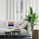 Fujo Abstract Reversible Indoor/Outdoor Square Pillow Cover