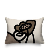 Fummy Floral Reversible Indoor/Outdoor Rectangular Pillow