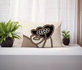 Fummy Floral Reversible Indoor/Outdoor Rectangular Pillow