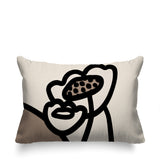 Fummy Floral Reversible Indoor/Outdoor Rectangular Pillow