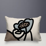 Fummy Floral Reversible Indoor/Outdoor Rectangular Pillow