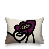 Fummy Floral Reversible Indoor/Outdoor Rectangular Pillow
