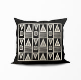 Fura Geometric Reversible Indoor/Outdoor Square Pillow Cover