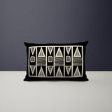 Fura Geometric Reversible Indoor/Outdoor Rectangular Pillow