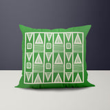 Fura Geometric Reversible Indoor/Outdoor Square Pillow Cover