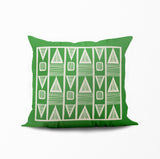 Fura Geometric Reversible Indoor/Outdoor Square Pillow Cover