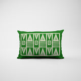 Fura Geometric Reversible Indoor/Outdoor Rectangular Pillow