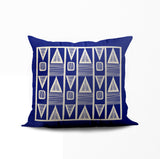 Fura Geometric Reversible Indoor/Outdoor Square Pillow Cover