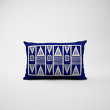 Fura Geometric Reversible Indoor/Outdoor Rectangular Pillow