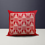 Fura Geometric Reversible Indoor/Outdoor Square Pillow Cover