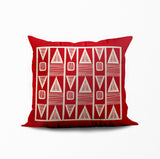 Fura Geometric Reversible Indoor/Outdoor Square Pillow Cover