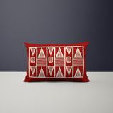 Fura Geometric Reversible Indoor/Outdoor Rectangular Pillow