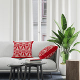Fura Geometric Reversible Indoor/Outdoor Square Pillow Cover