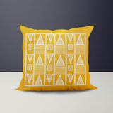 Fura Geometric Reversible Indoor/Outdoor Square Pillow Cover
