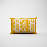 Fura Geometric Reversible Indoor/Outdoor Rectangular Pillow