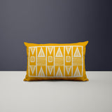 Fura Geometric Reversible Indoor/Outdoor Rectangular Pillow