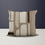 Fynn Abstract Reversible Indoor/Outdoor Square Pillow