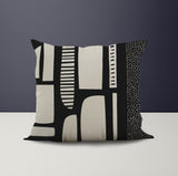 Fynn Abstract Reversible Indoor/Outdoor Square Pillow