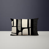 Fynn Abstract Reversible Indoor/Outdoor Rectangular Pillow