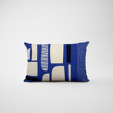 Fynn Abstract Reversible Indoor/Outdoor Rectangular Pillow