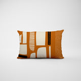 Fynn Abstract Reversible Indoor/Outdoor Rectangular Pillow