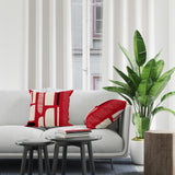 Fynn Abstract Reversible Indoor/Outdoor Square Pillow