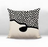 Gabi Abstract Reversible Indoor/Outdoor Square Pillow