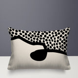 Gabi Abstract Reversible Indoor/Outdoor Rectangular Pillow
