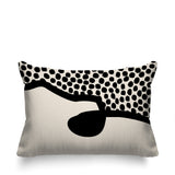 Gabi Abstract Reversible Indoor/Outdoor Rectangular Pillow
