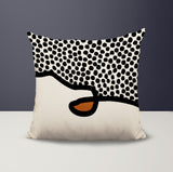 Gabi Abstract Reversible Indoor/Outdoor Square Pillow