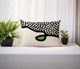 Gabi Abstract Reversible Indoor/Outdoor Rectangular Pillow