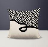 Gabi Abstract Reversible Indoor/Outdoor Square Pillow