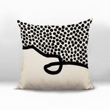 Gabi Abstract Reversible Indoor/Outdoor Square Pillow