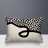 Gabi Abstract Reversible Indoor/Outdoor Rectangular Pillow