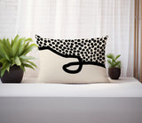 Gabi Abstract Reversible Indoor/Outdoor Rectangular Pillow