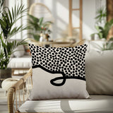 Gabi Abstract Reversible Indoor/Outdoor Square Pillow