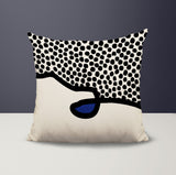 Gabi Abstract Reversible Indoor/Outdoor Square Pillow