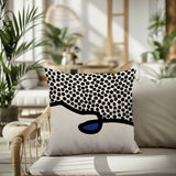 Gabi Abstract Reversible Indoor/Outdoor Square Pillow