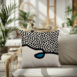 Gabi Abstract Reversible Indoor/Outdoor Square Pillow