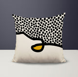 Gabi Abstract Reversible Indoor/Outdoor Square Pillow